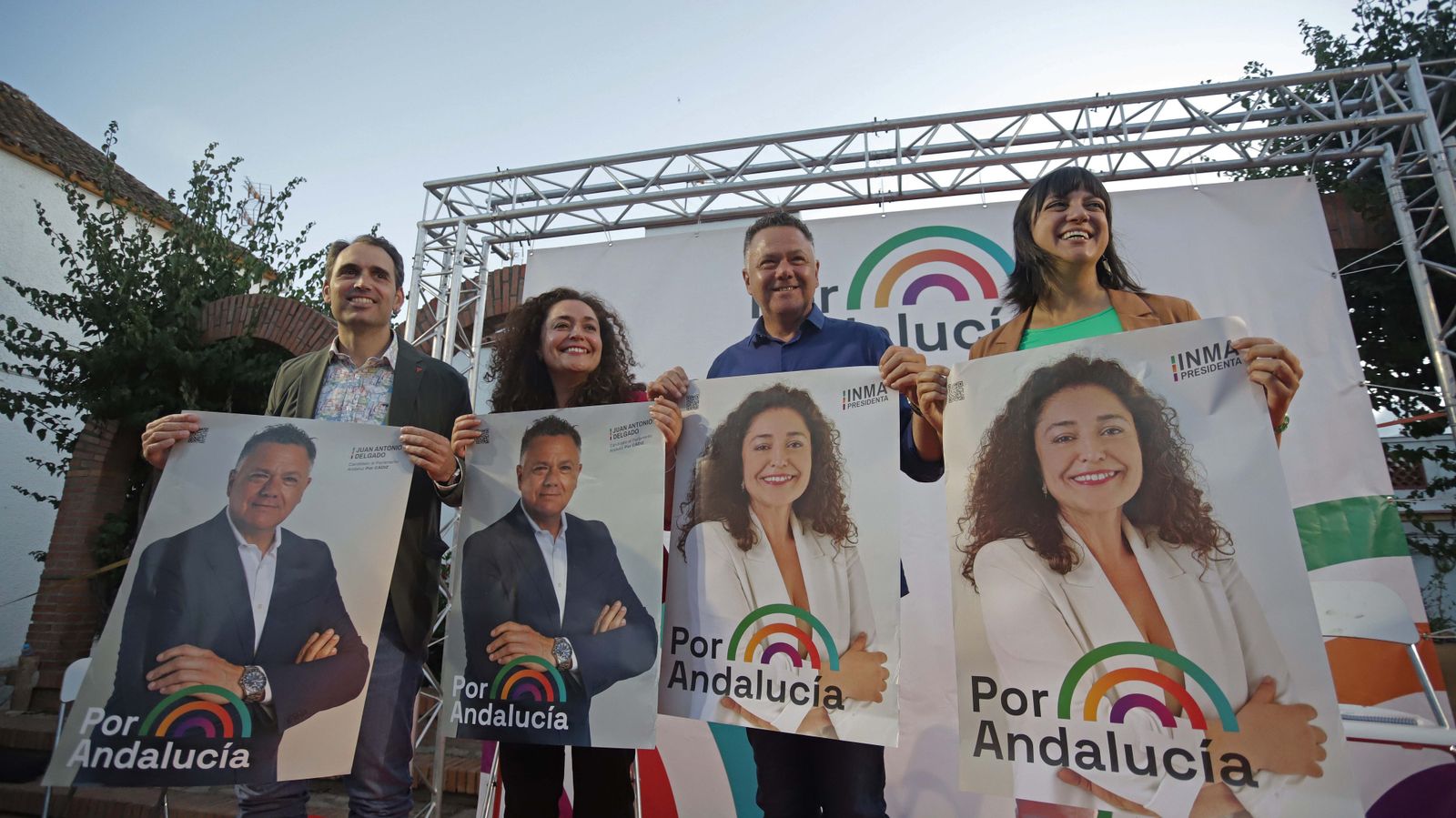 Fotos del inicio de campaña de Por Andalucía en Algeciras