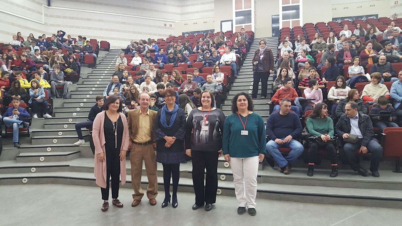 Inauguración de las olimpiadas ayer, en Rabanales.