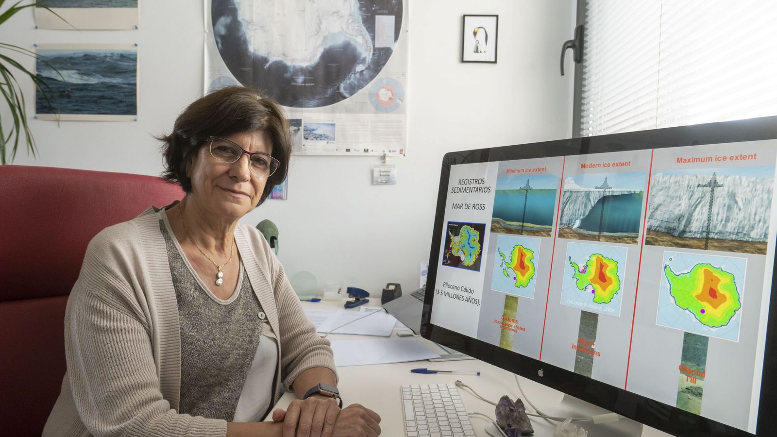 Escutia es Doctora en Ciencias del Mar y actual investigadora en el Instituto Andaluz de Ciencias de la Tierra (IACT)-(CSIC), ubicado en Granada