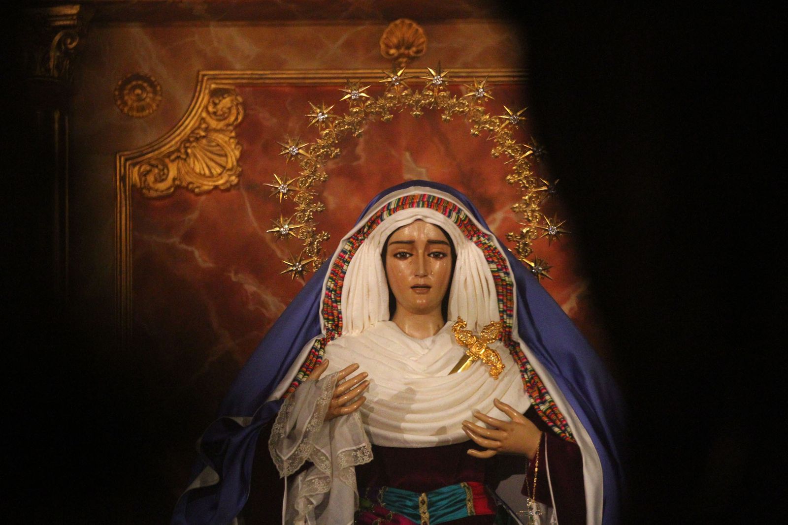 El Cristo de la Expiración preside el Vía Crucis del Consejo de Hermandades