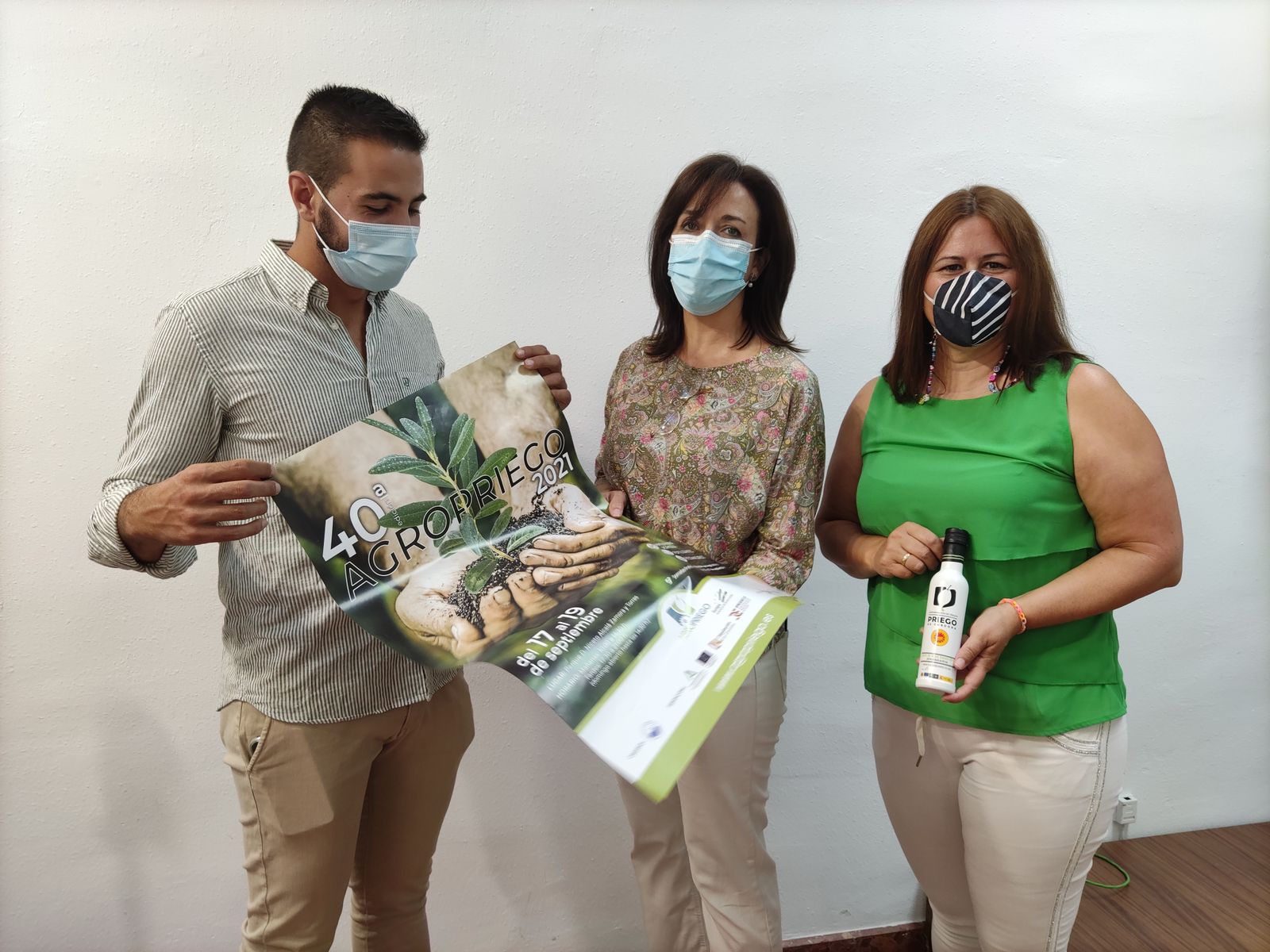 Presentación de las jornadas de profesionalización para agricultores de Priego de Córdoba.