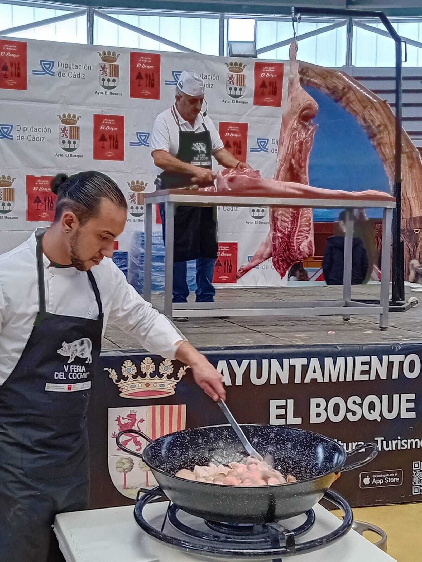 Imágenes de la Feria del Cochino de El Bosque