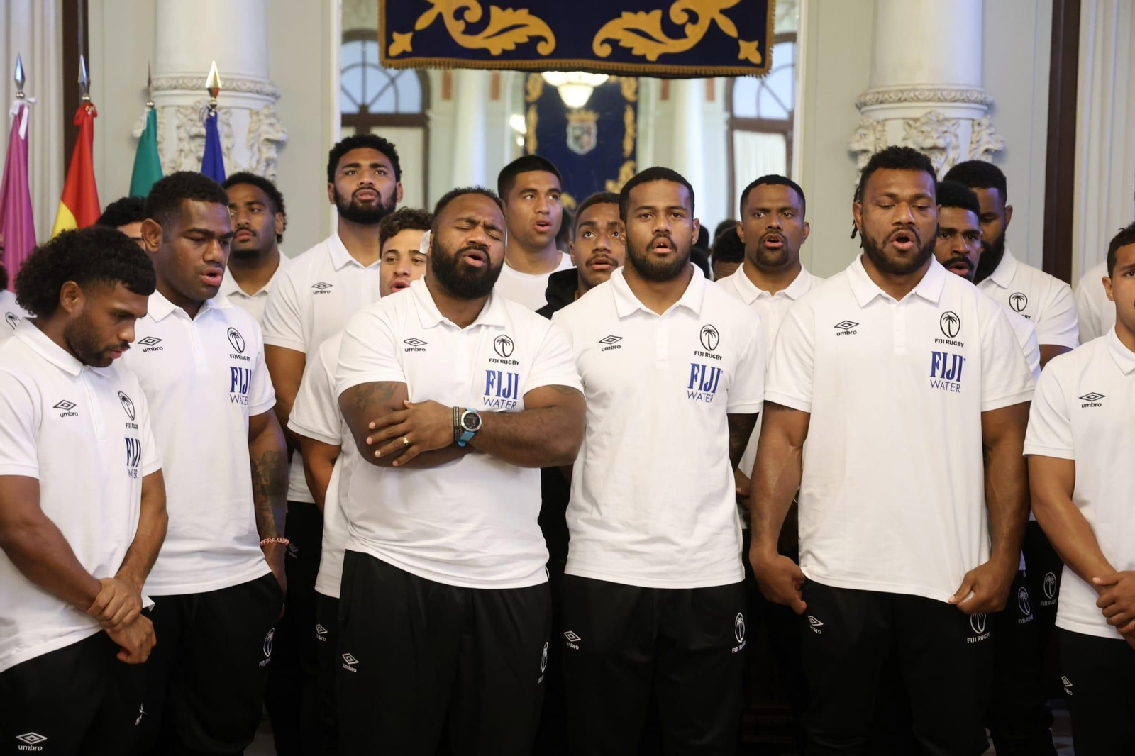 España y Fiyi, bienvenidas a Málaga en el Ayuntamiento