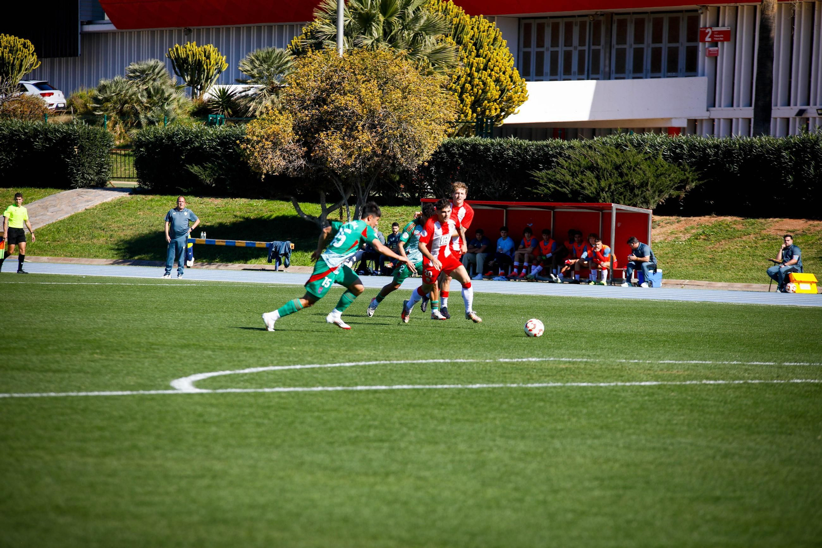 Las imágenes de Segunda RFEF entre Almeria B y recreativo de Granada