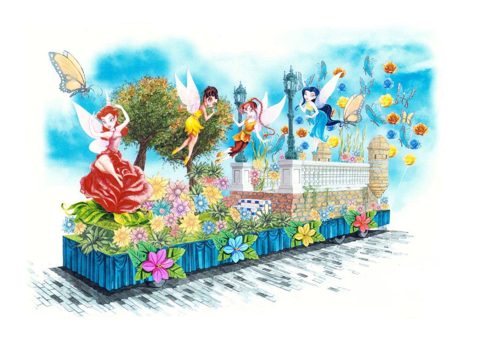 Las carrozas de la Cabalgata de los Reyes Magos de Cádiz