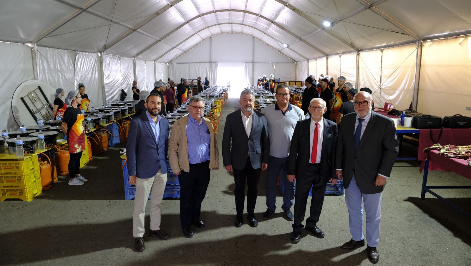 Imágenes de la comida anual de la CUCN, en Níjar