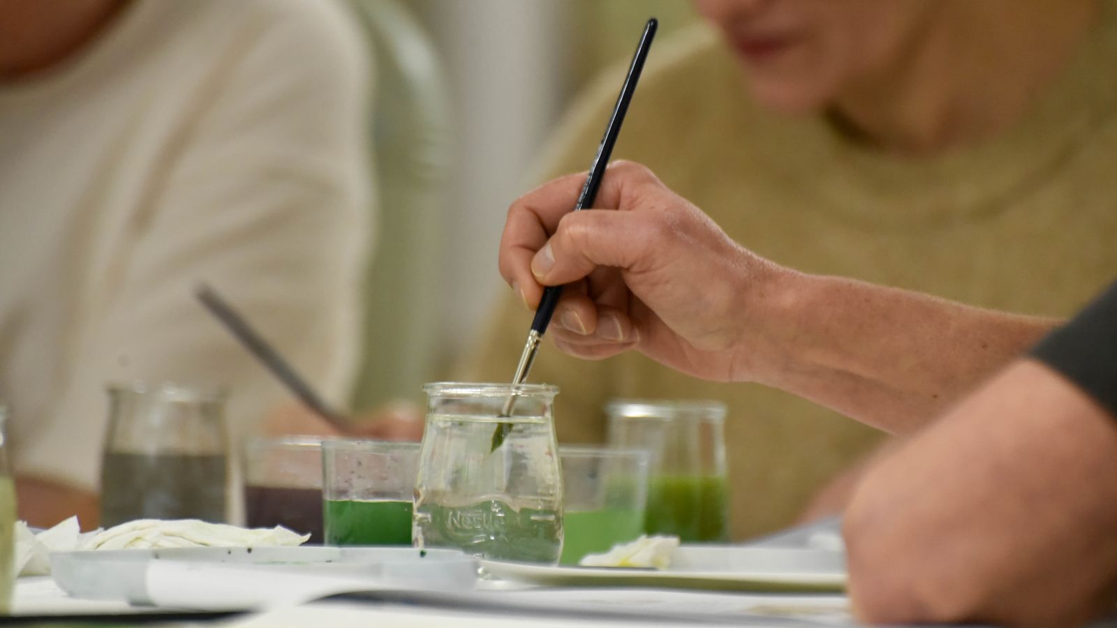 Las fotos del Taller de acuarela rapida en la Asociación Cultural Alarte