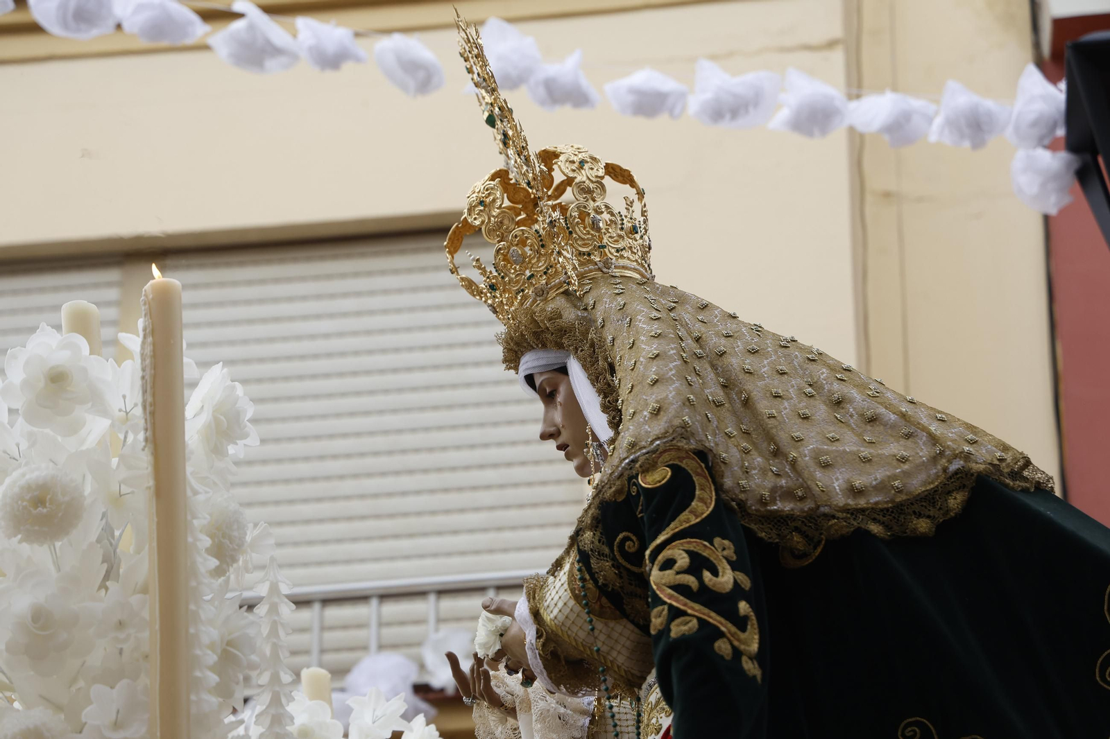 Las fotos de la peregrinación extraordinaria de la Esperanza de Algeciras a la iglesia de la Palma