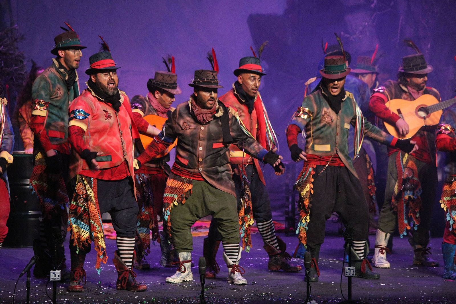 Segundo día de preliminares del Carnaval Colombino en imágenes