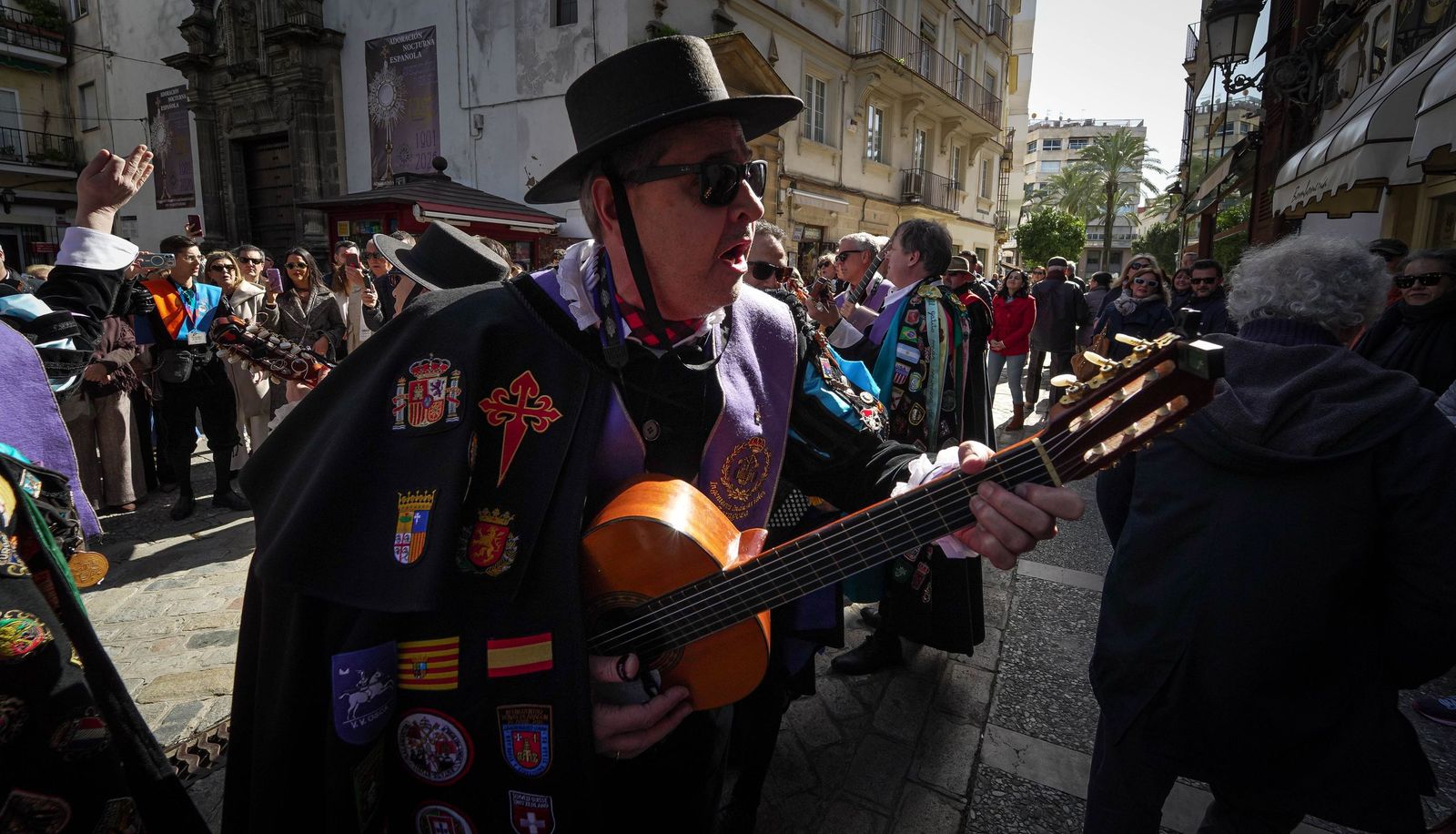 Las Tunas animan el centro de Jerez, en imágenes