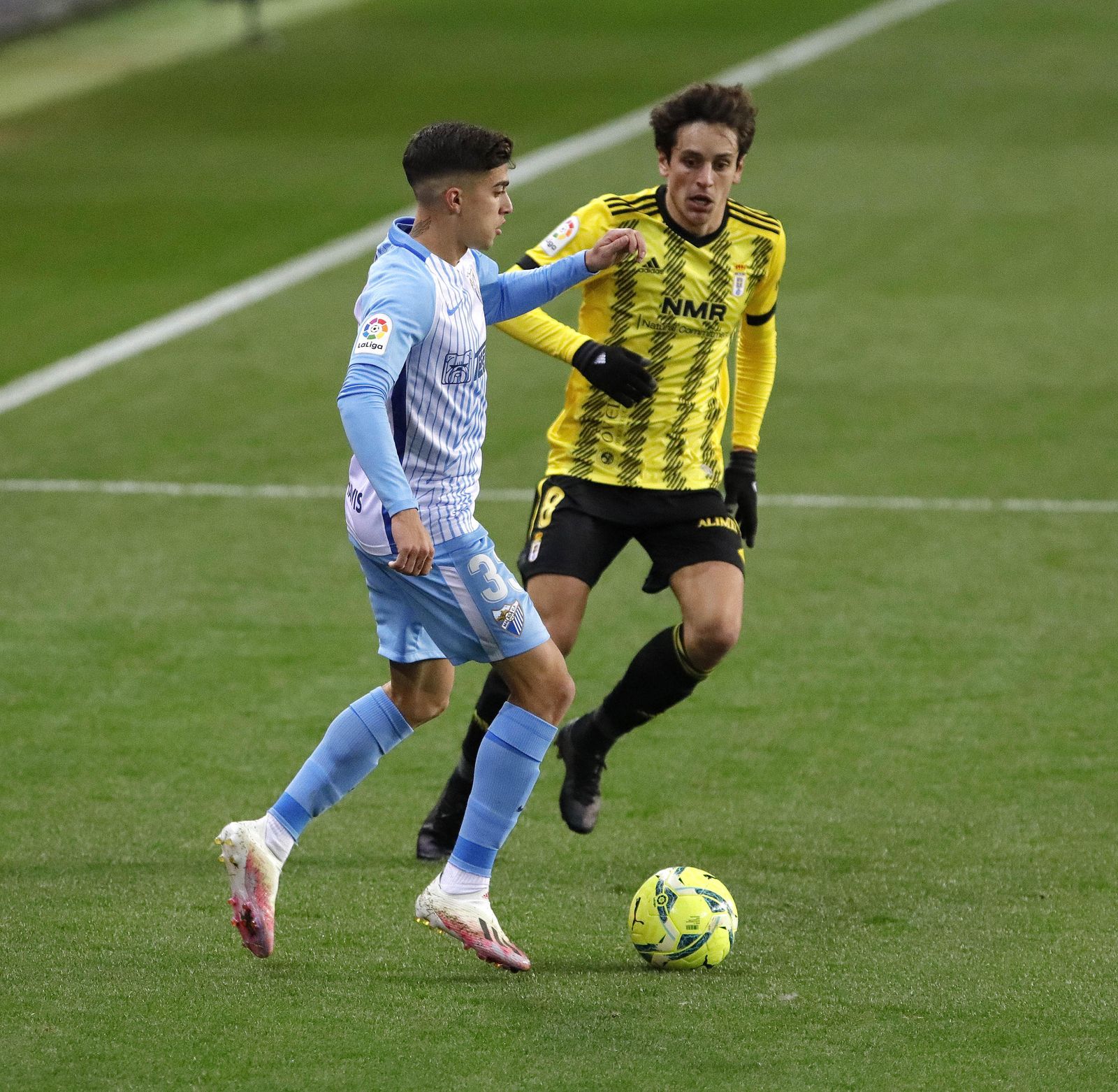 El Málaga CF-Real Oviedo, en fotos