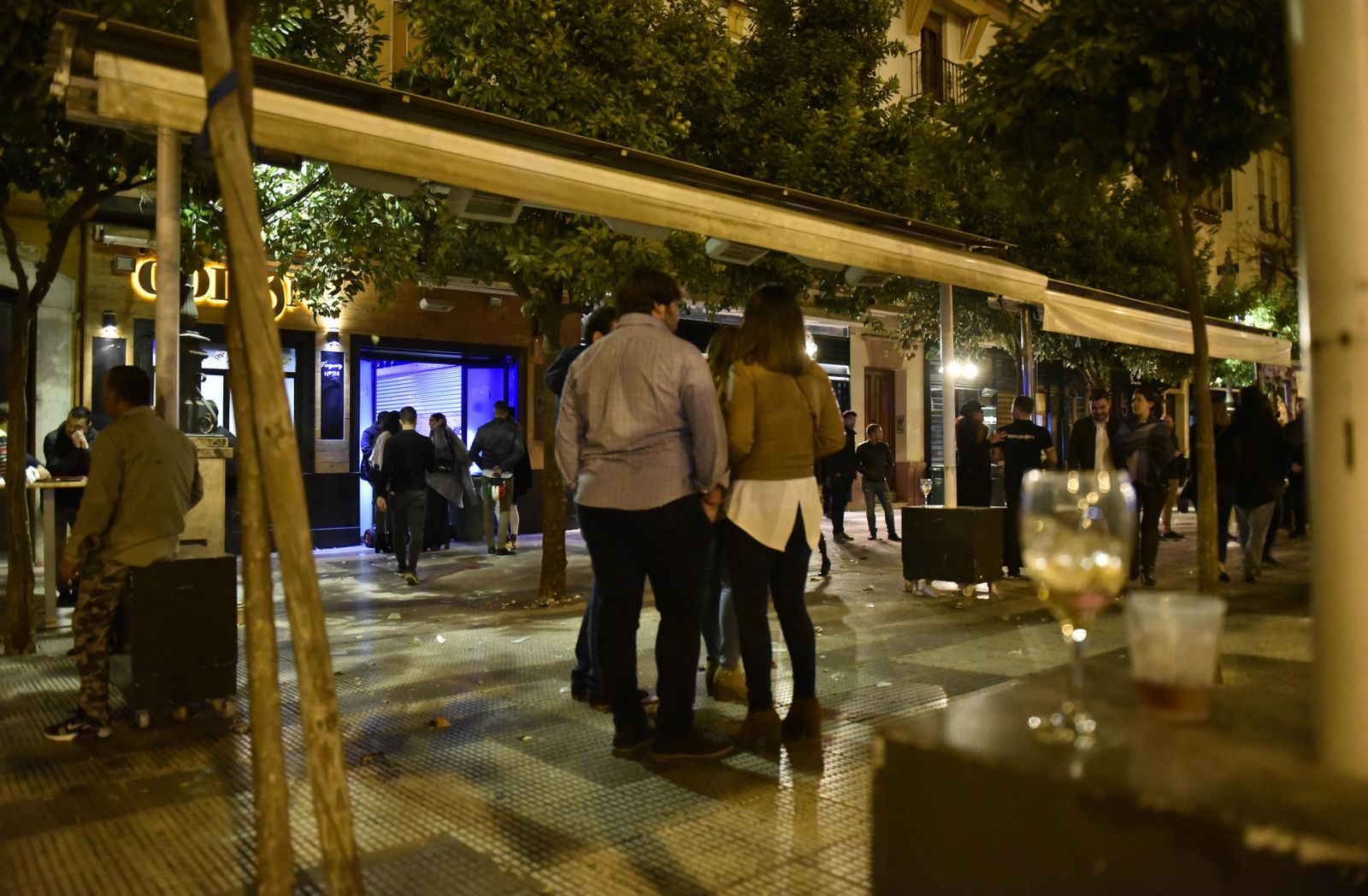 Dispositivo policial contra la movida