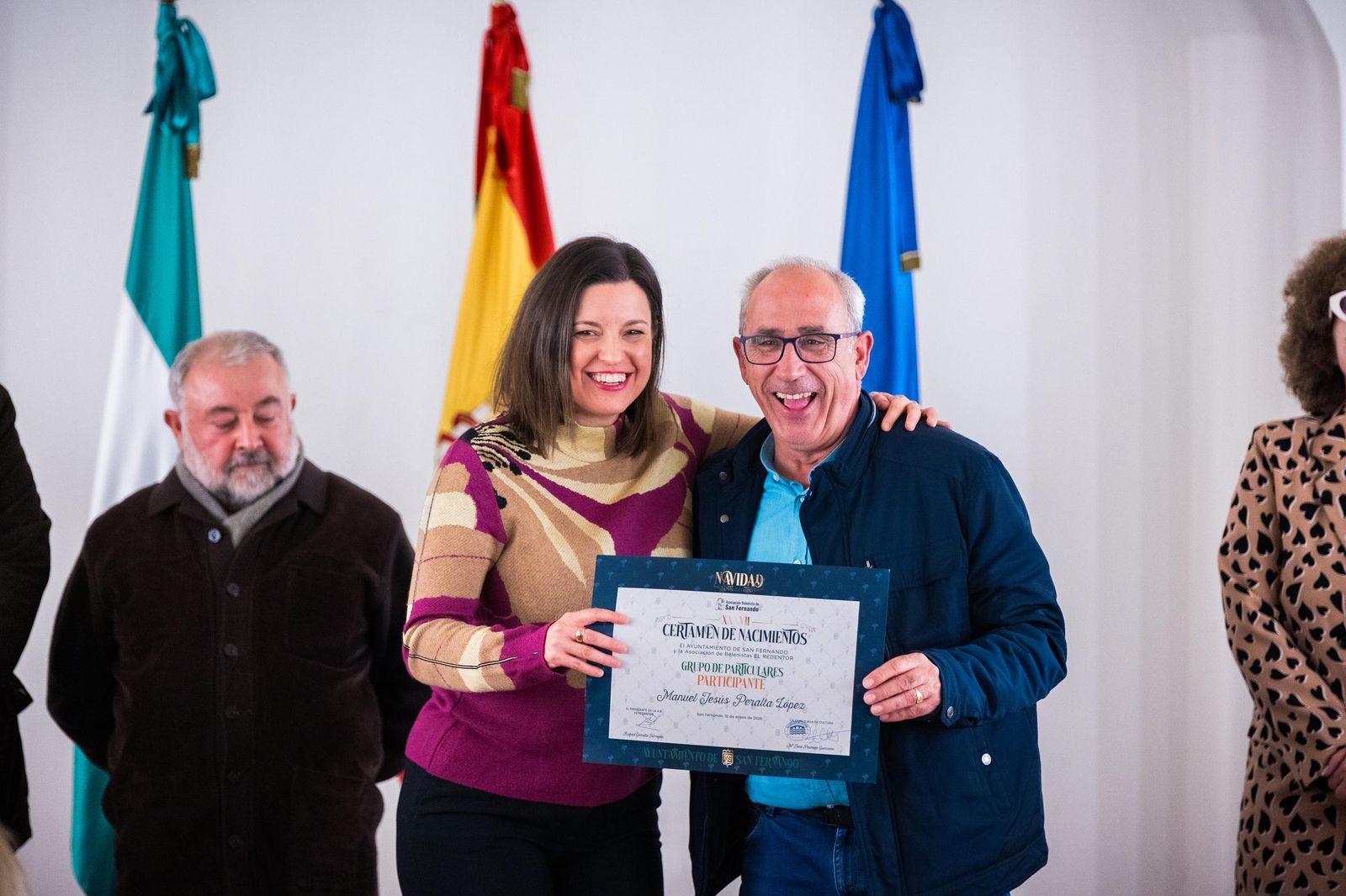 Las imágenes del acto de entrega de premios del Certamen de Nacimientos en San Fernando