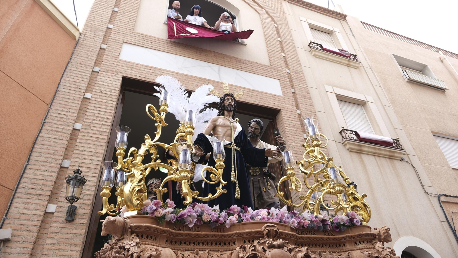 La procesión de Los Ángeles en Almería, en imágenes