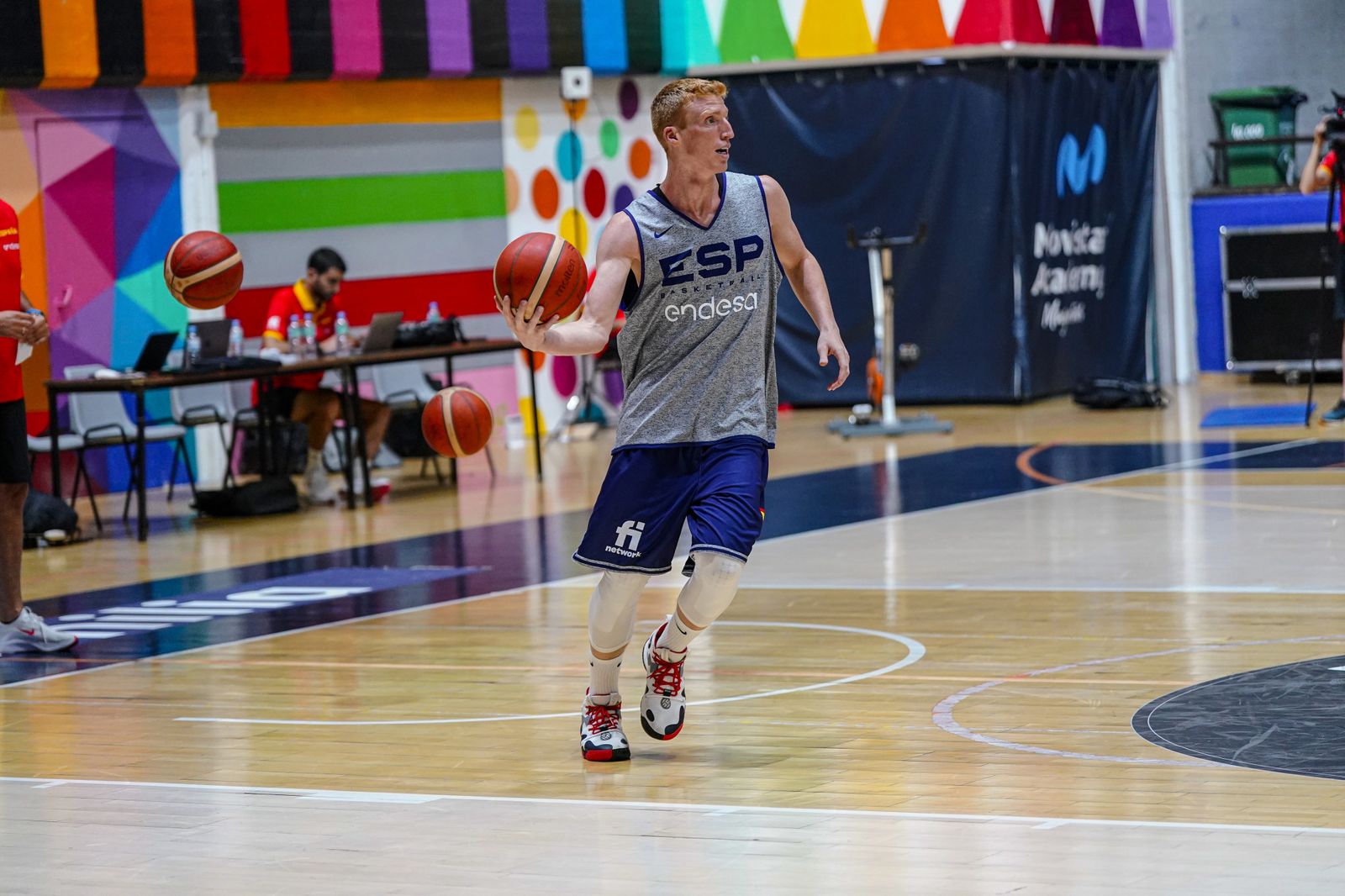 Fotos: Alberto Díaz, Brizuela y Barreiro ya entrenan con España