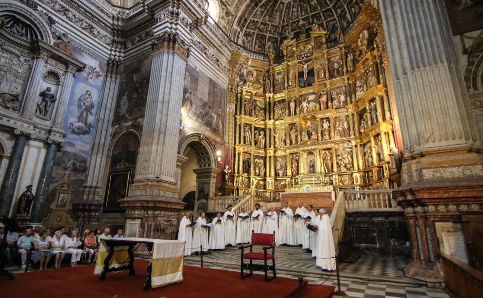 El concierto de la Schola Gregoriana Hispana, en imágenes