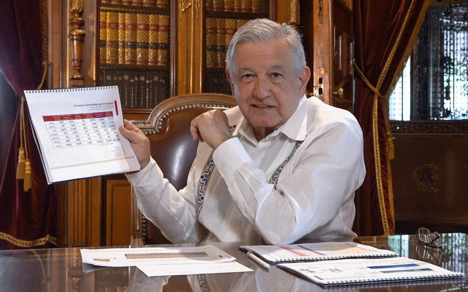 Andrés Manuel López Obrador, presidente de México.