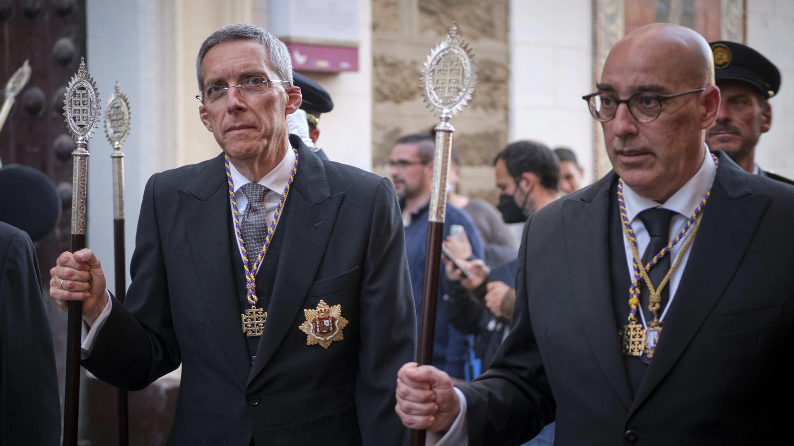 Nazareno de Santa María en la Semana Santa de Cádiz 2022