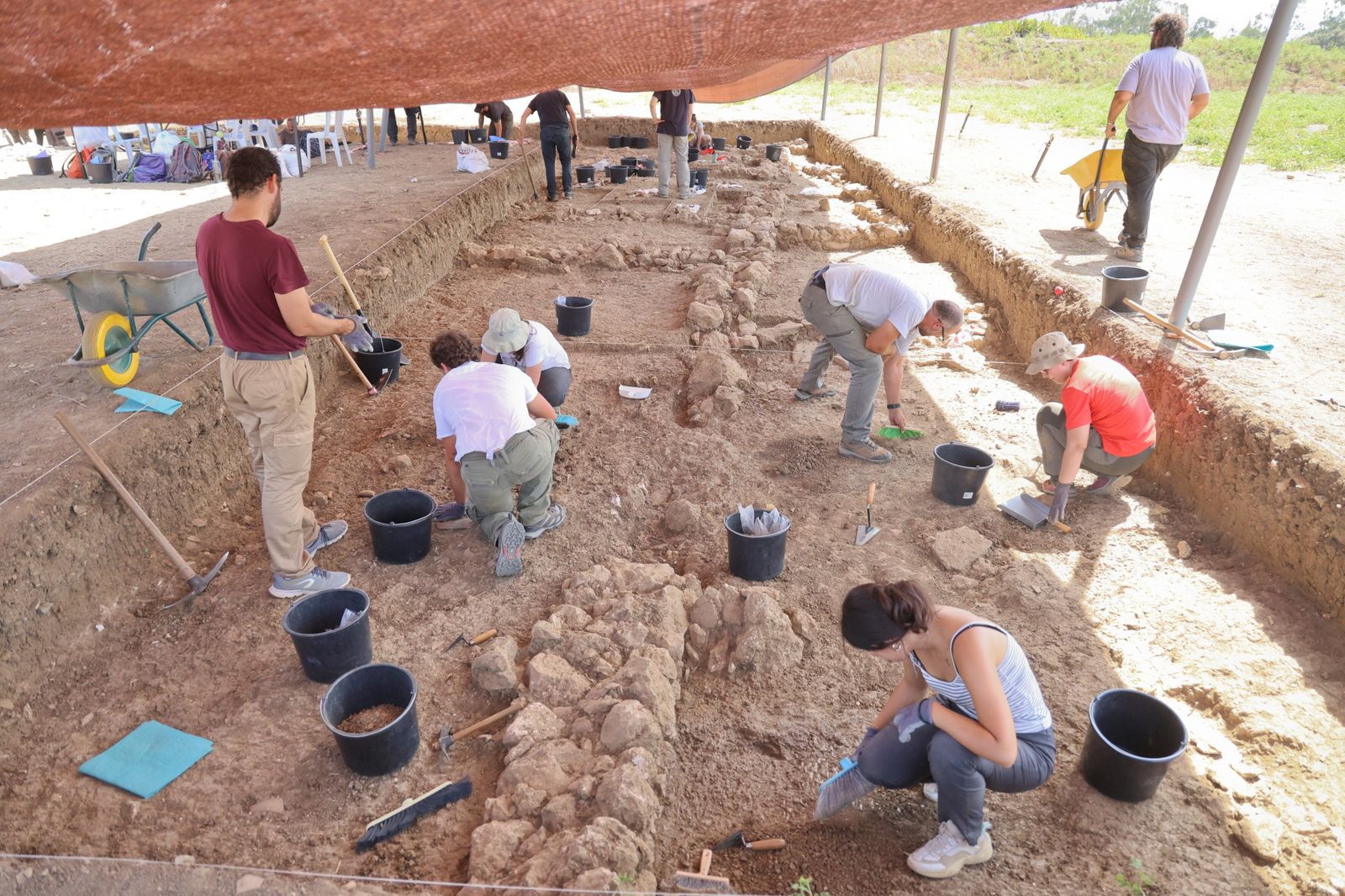 La excavación arqueológica de Cerro del Villar, en imágenes