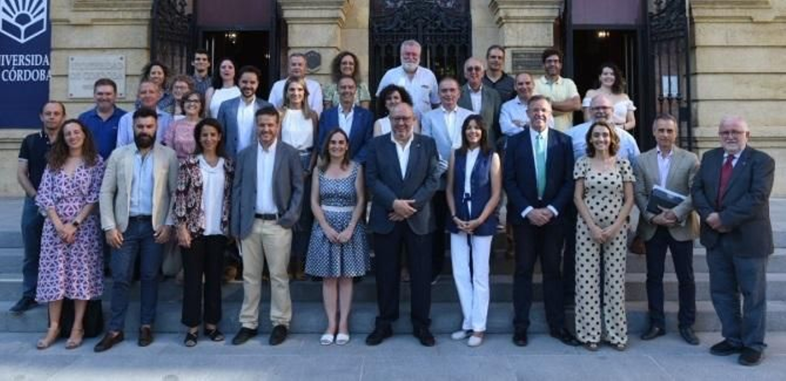 Integrantes del consejo de gobierno de la UCO.