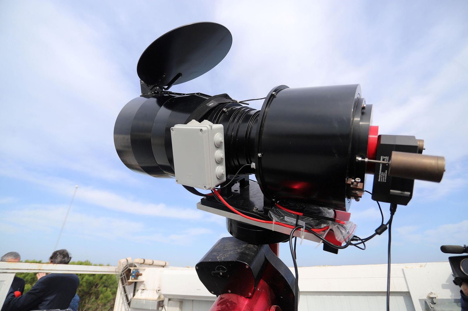 La red mundial de telescopios espaciales con sede en Huelva, en imágenes