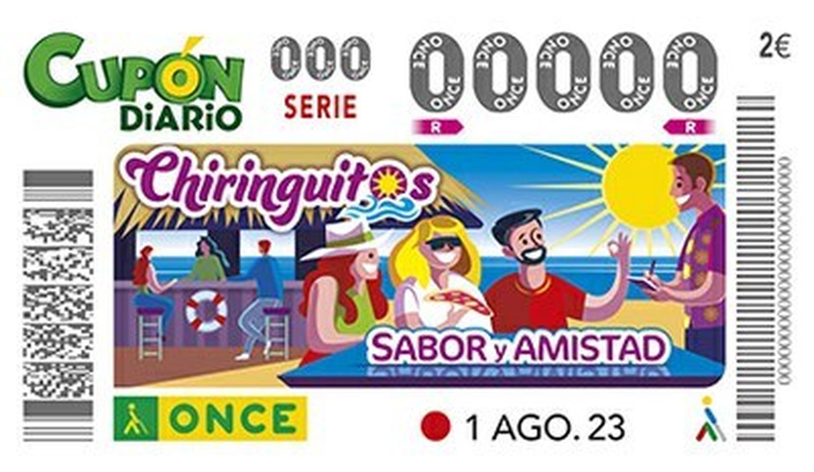 Cupón de homenaje a los chiringuitos