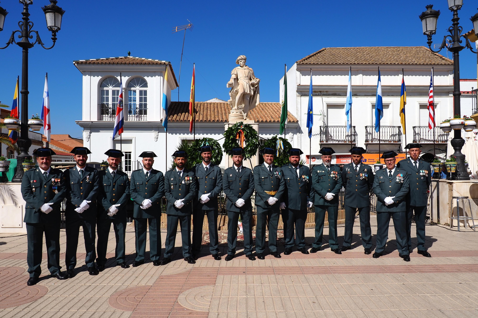 Actos de celebración del Día de la Hispanidad en Palos de la Frontera