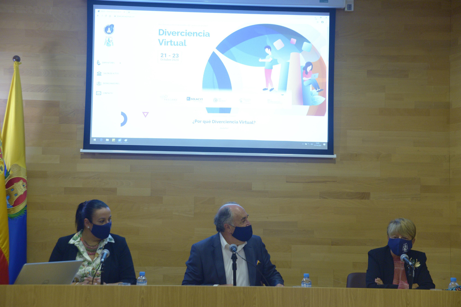Fotos de la inaguración de Diverciencia 2020