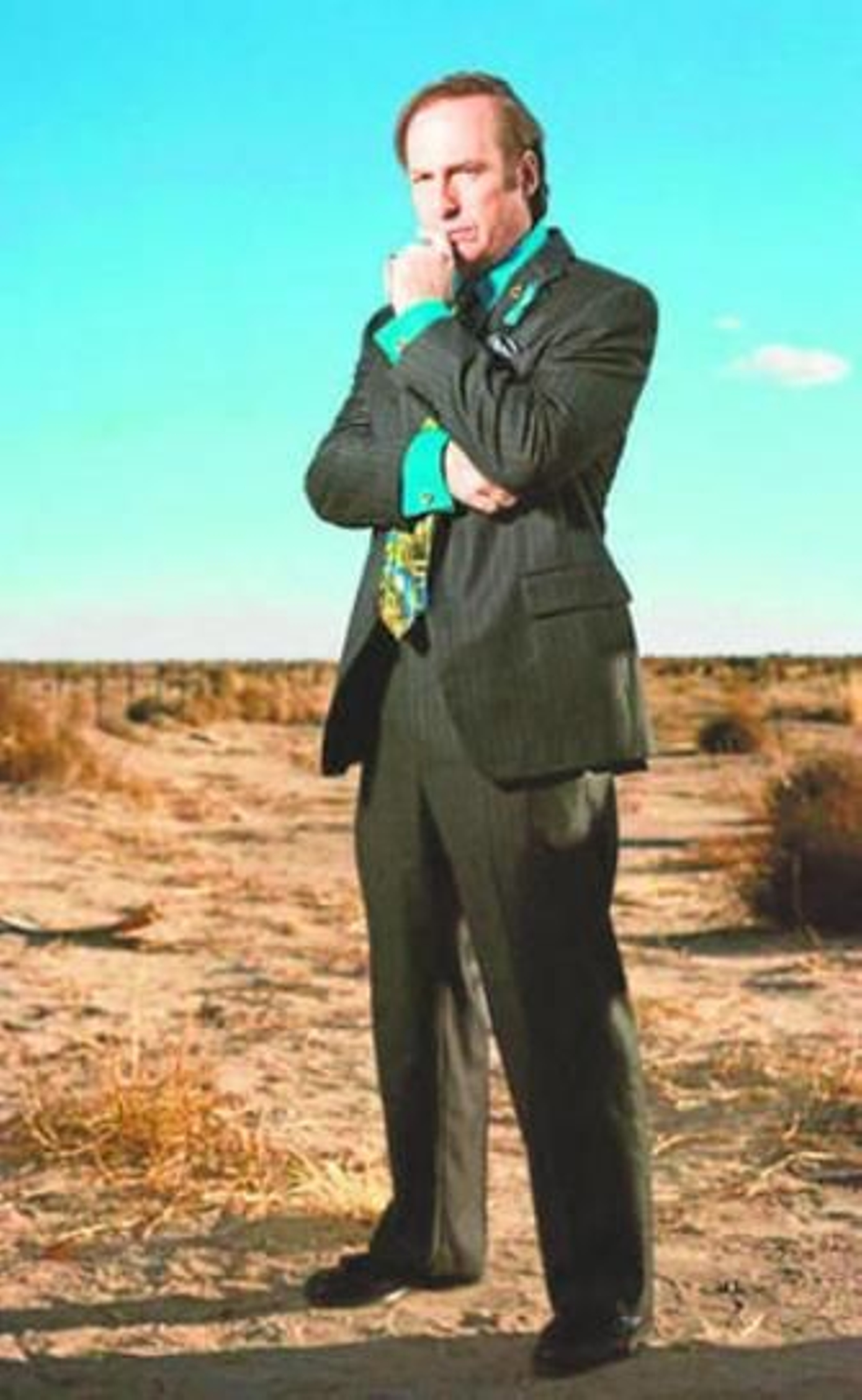 Bob Odenkirk como el abogado Saul Goodman en 'Breaking Bad'.