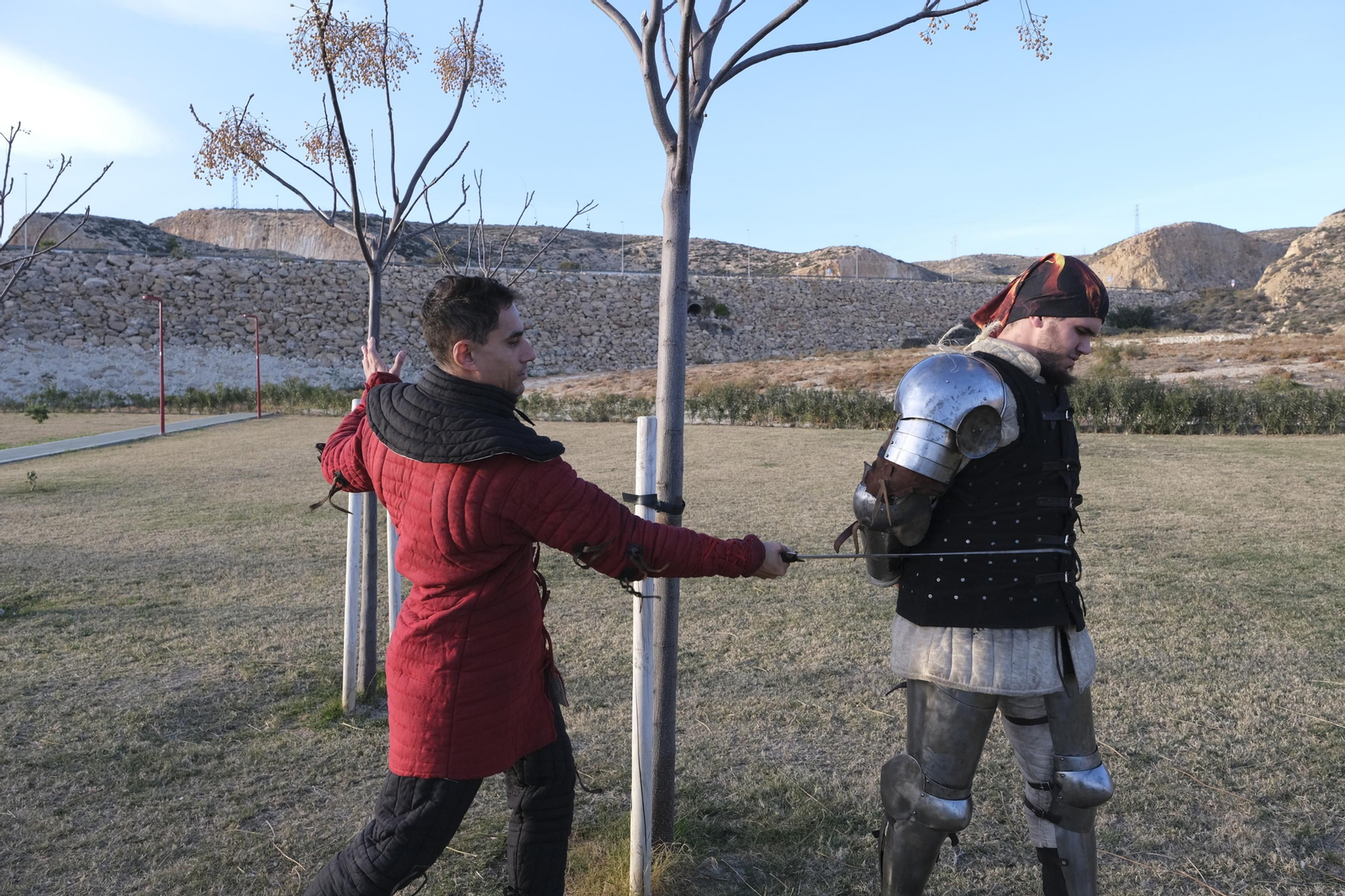 Fotogalería de los combates medievales en Almería