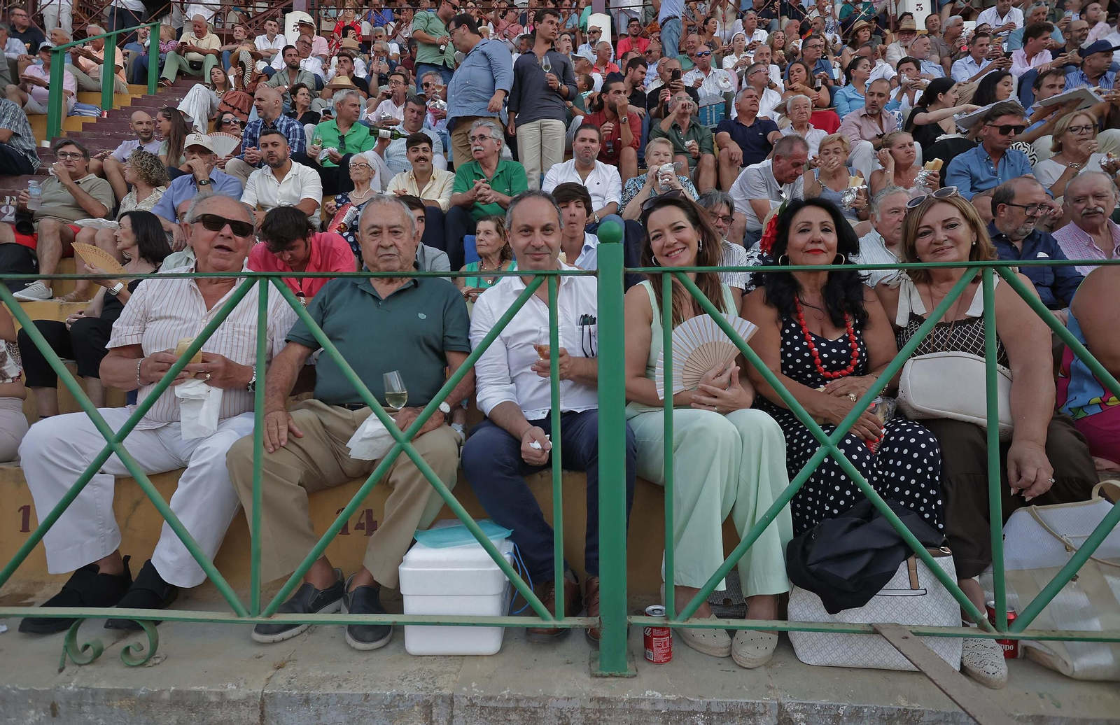 Búscate en la Plaza de Toros 'El Arenal' durante la corrida del viernes de la Feria de La Línea