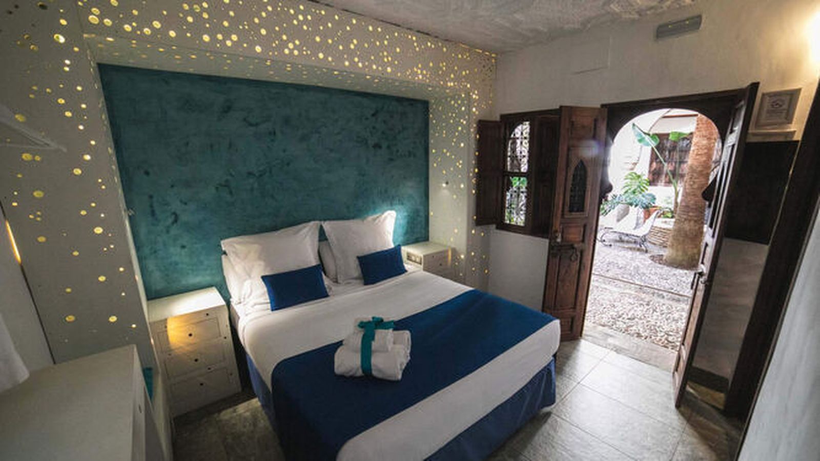 La habitación Laçur rinde homenaje al glorioso pasado árabe de la ciudad