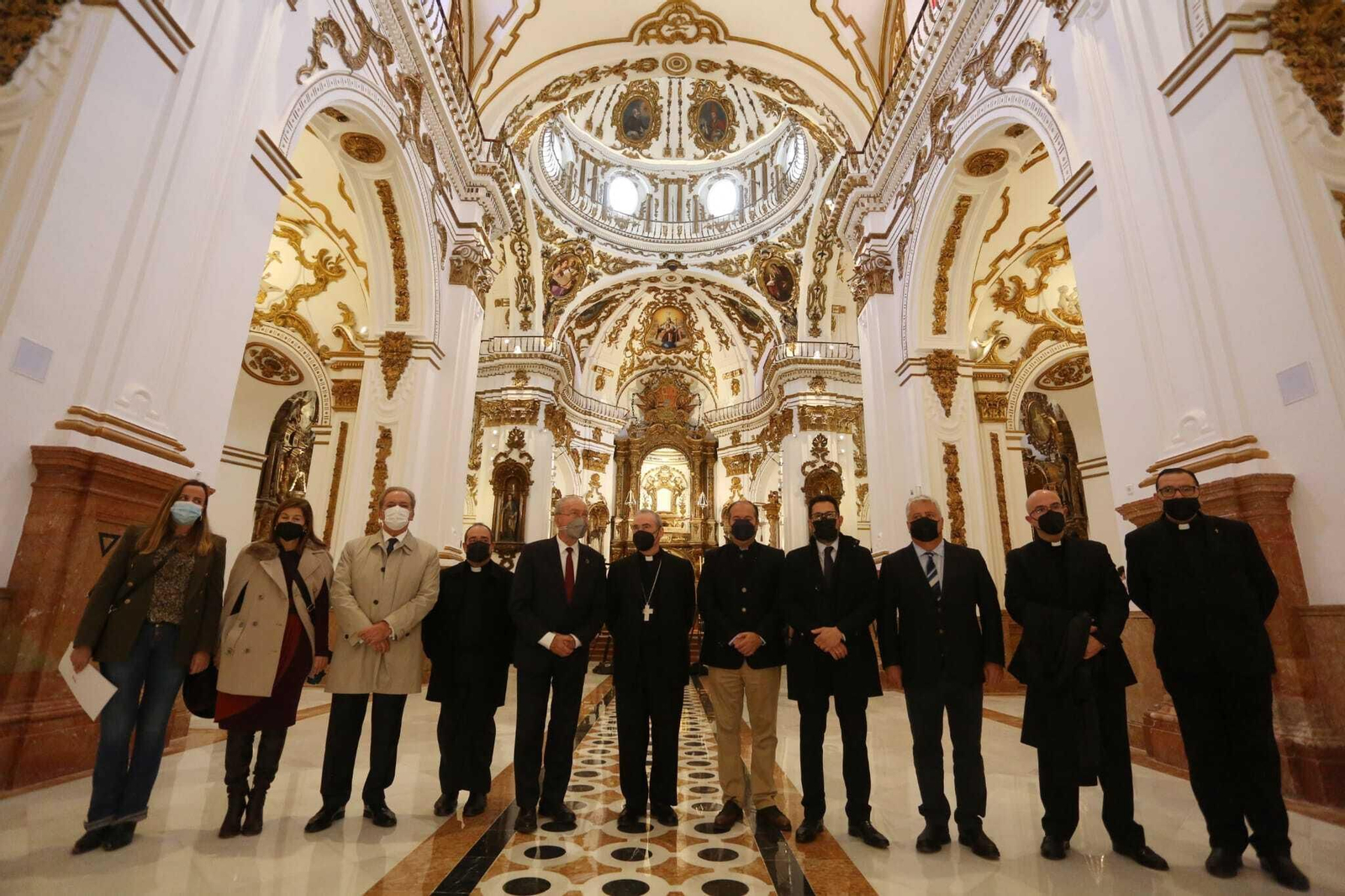 Así es la iglesia de los Santos Mártires de Málaga tras su rehabilitación