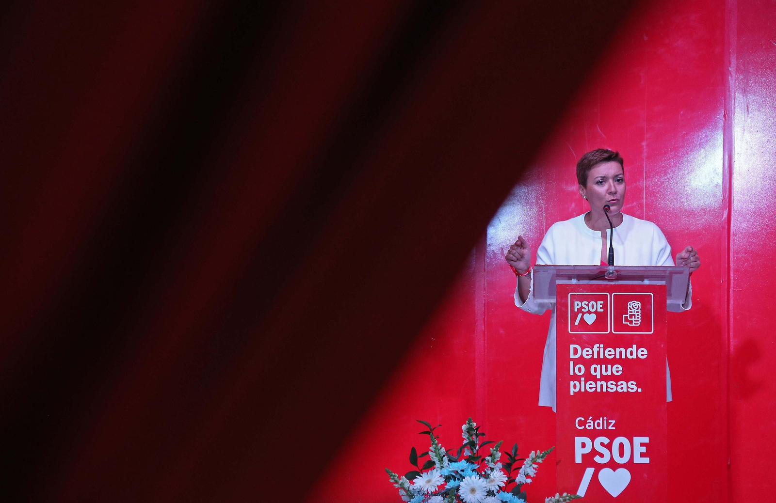 Fotos de la presentación de la candidatura de Gemma Araujo a la Alcaldía de La Línea