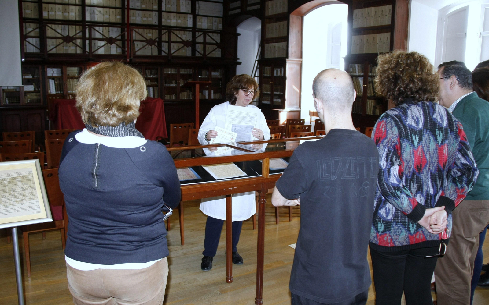 El Archivo Municipal de El Puerto, en una  exposición celebrada en 2018.