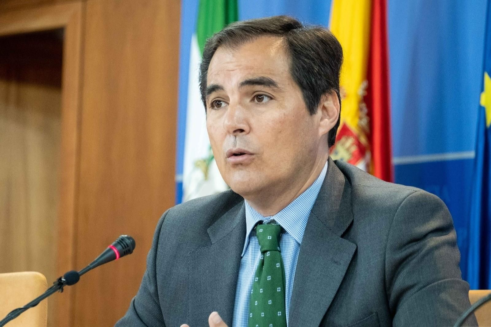 El consejero de Justicia, Administración Local y Función Pública, José Antonio Nieto.