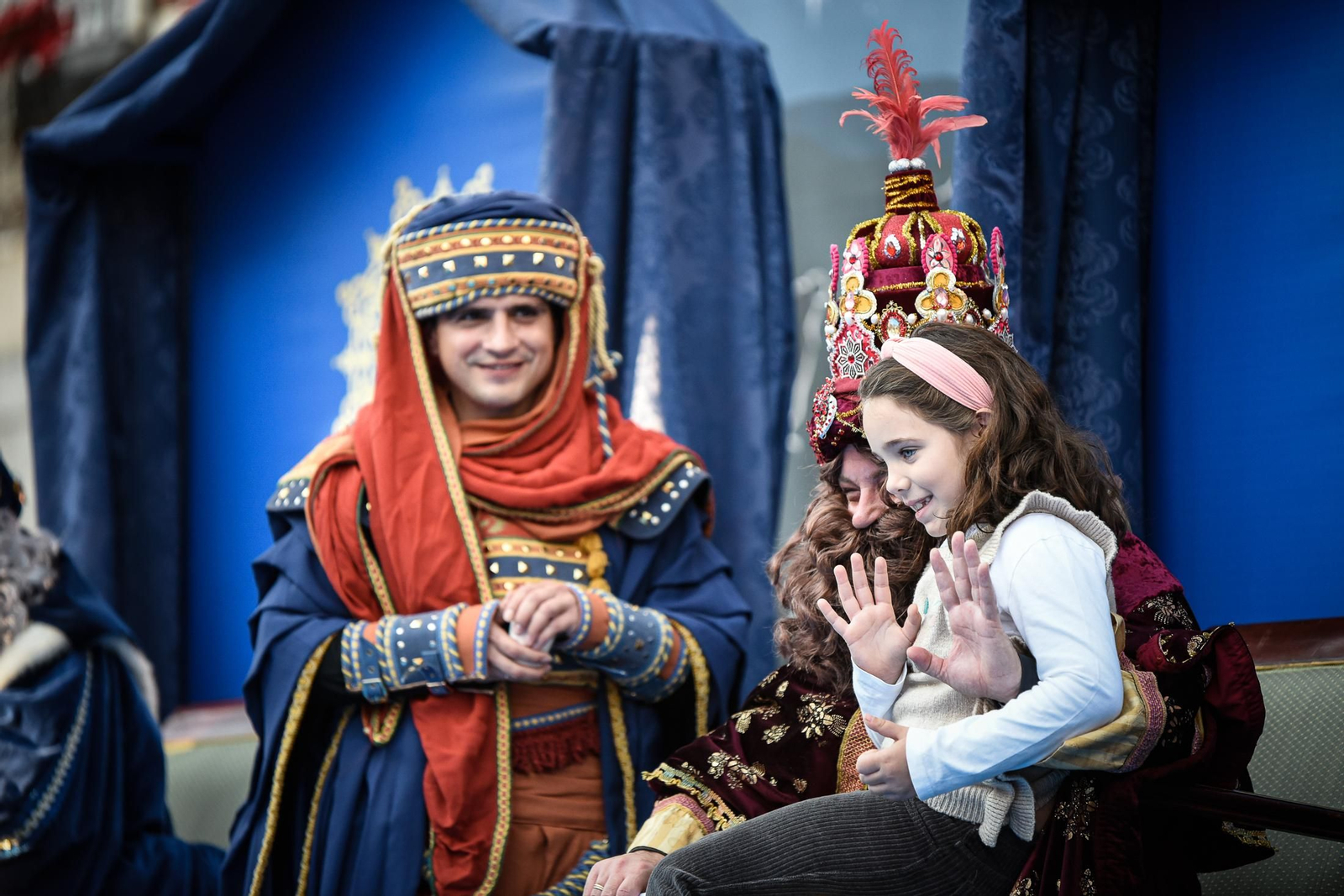 Imágenes de la entrega de cartas a SSMM Los Reyes Magos en el Ayuntamiento