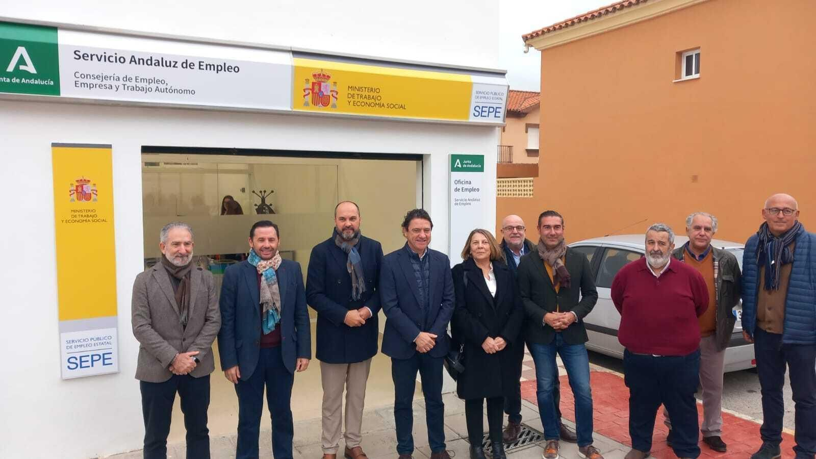 Visita a la oficina del Servicio Andaluz de Empleo. Visita a la oficina del Servicio Andaluz de Empleo.