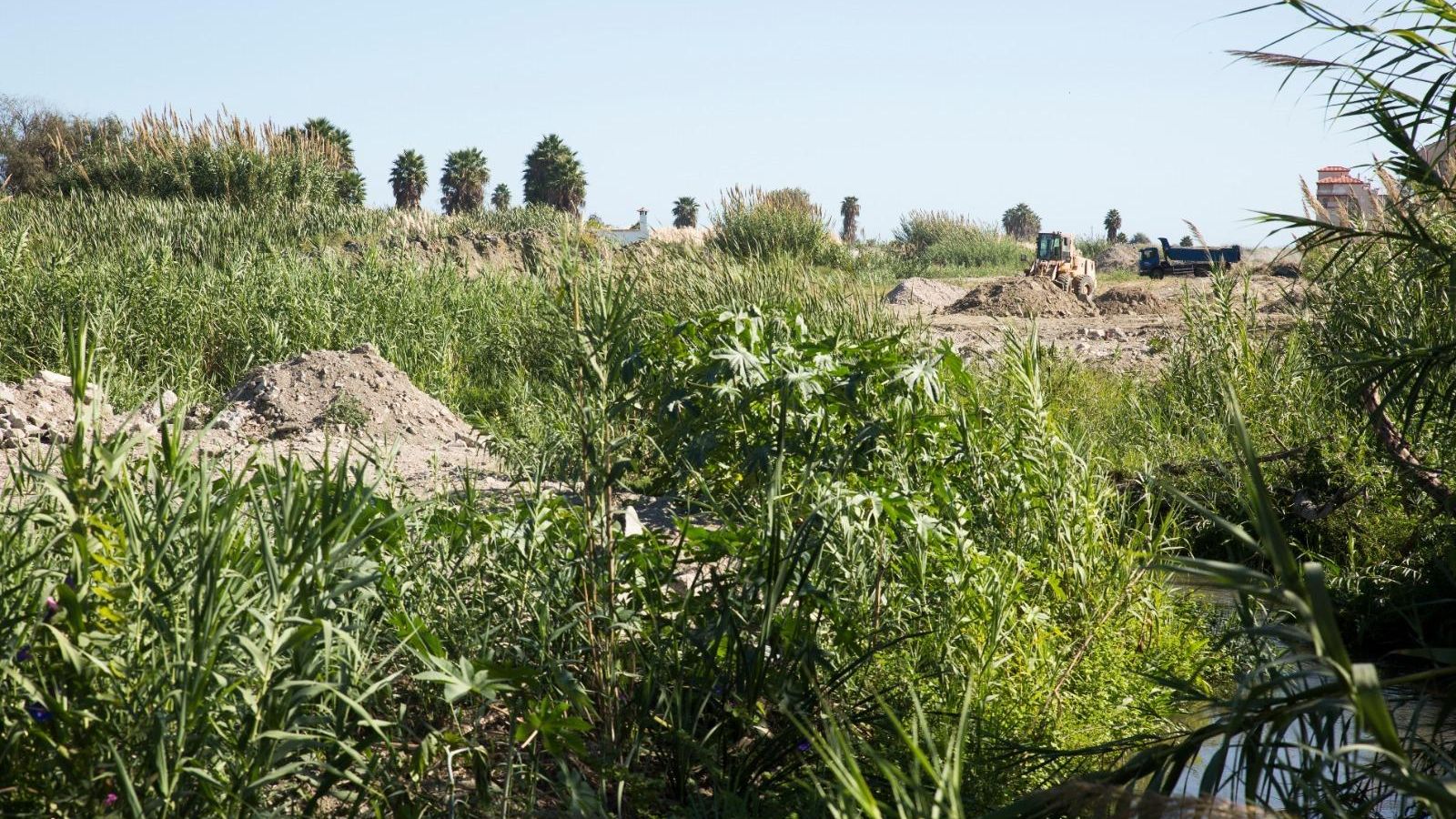 Zona de Salobreña por la que trasncurrirá el Vial Verde