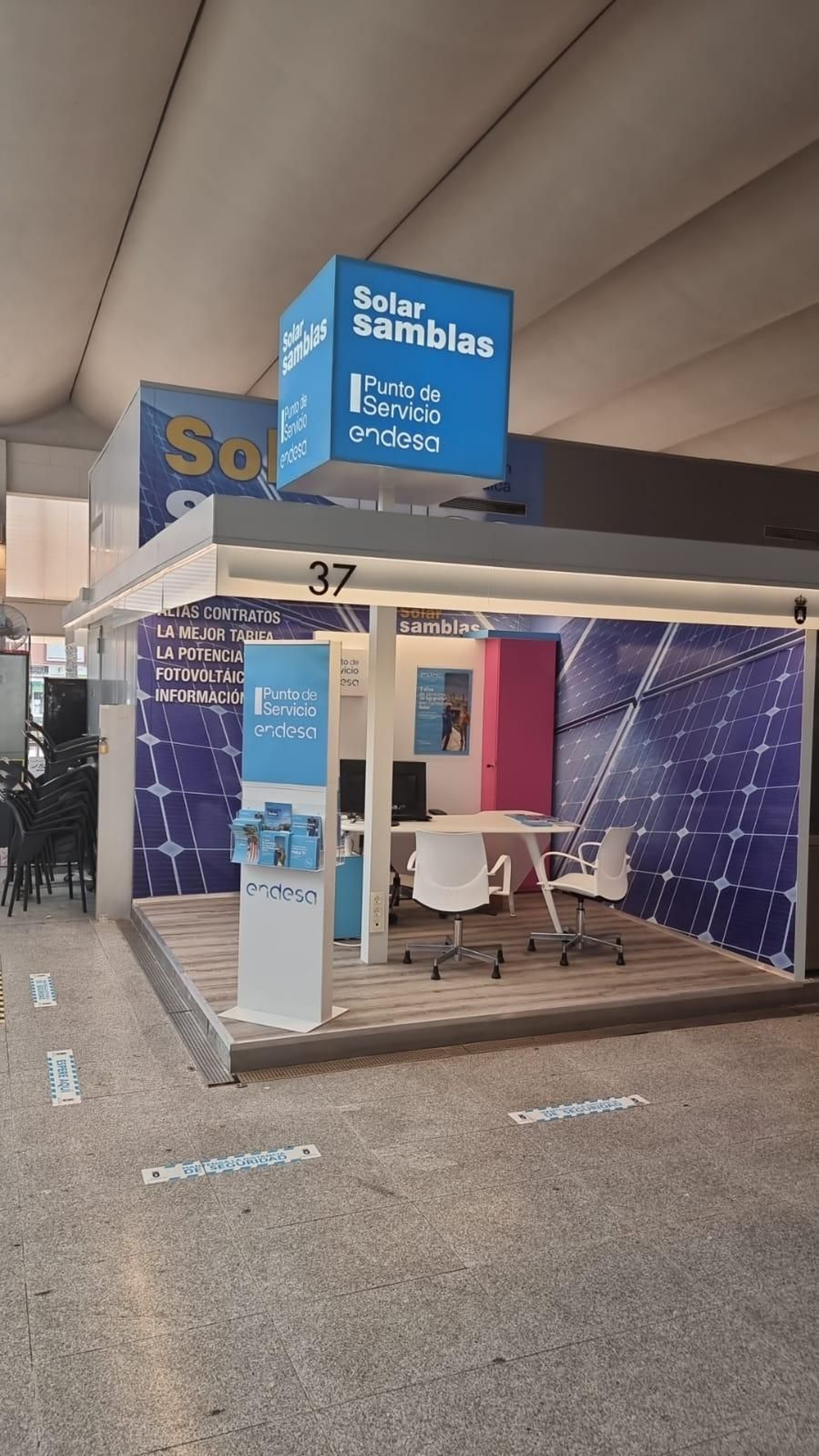 La oficina de Endesa en el Mercado de Abastos ya está abierta al público.