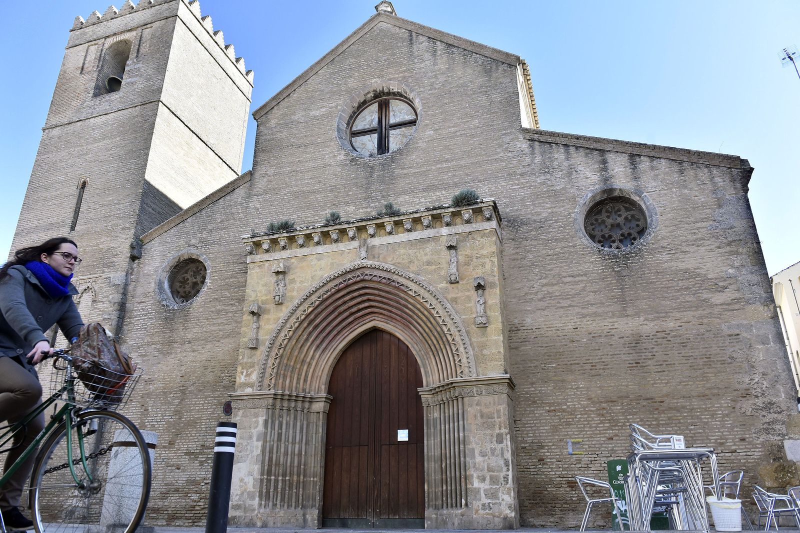 La iglesia de Santa Marina.