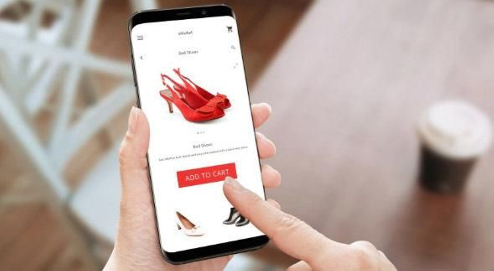 Compras con el teléfono móvil.