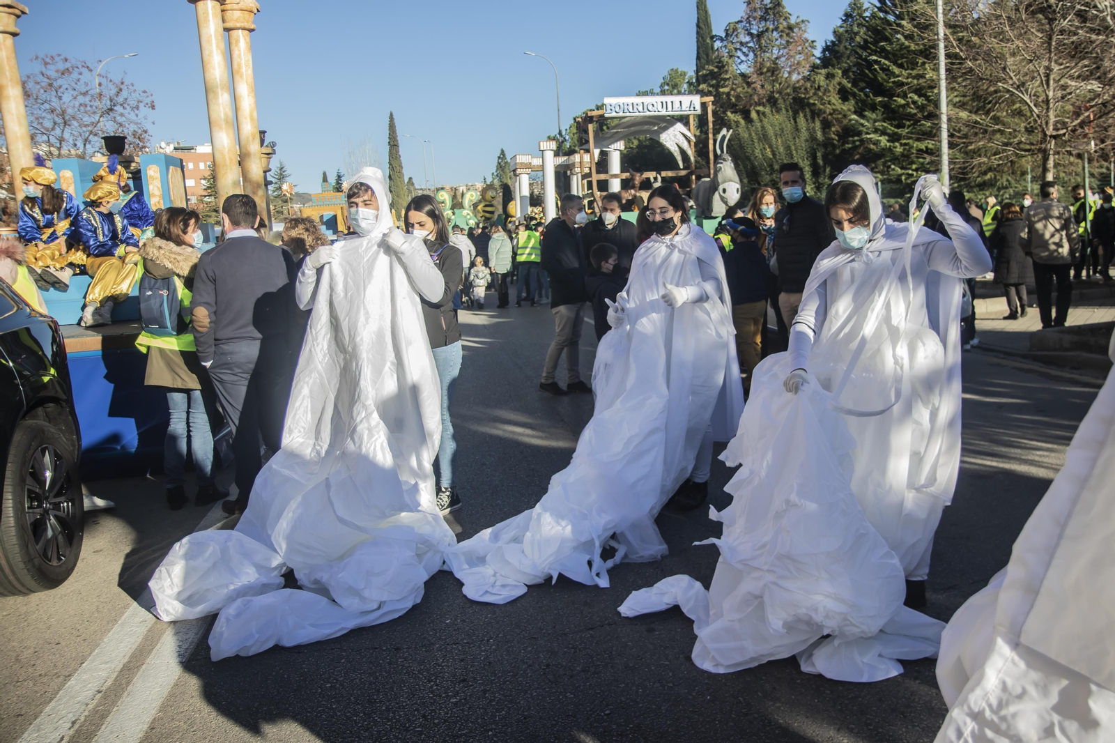 Fotos de la cabalgata de Reyes Magos de Granada 2022