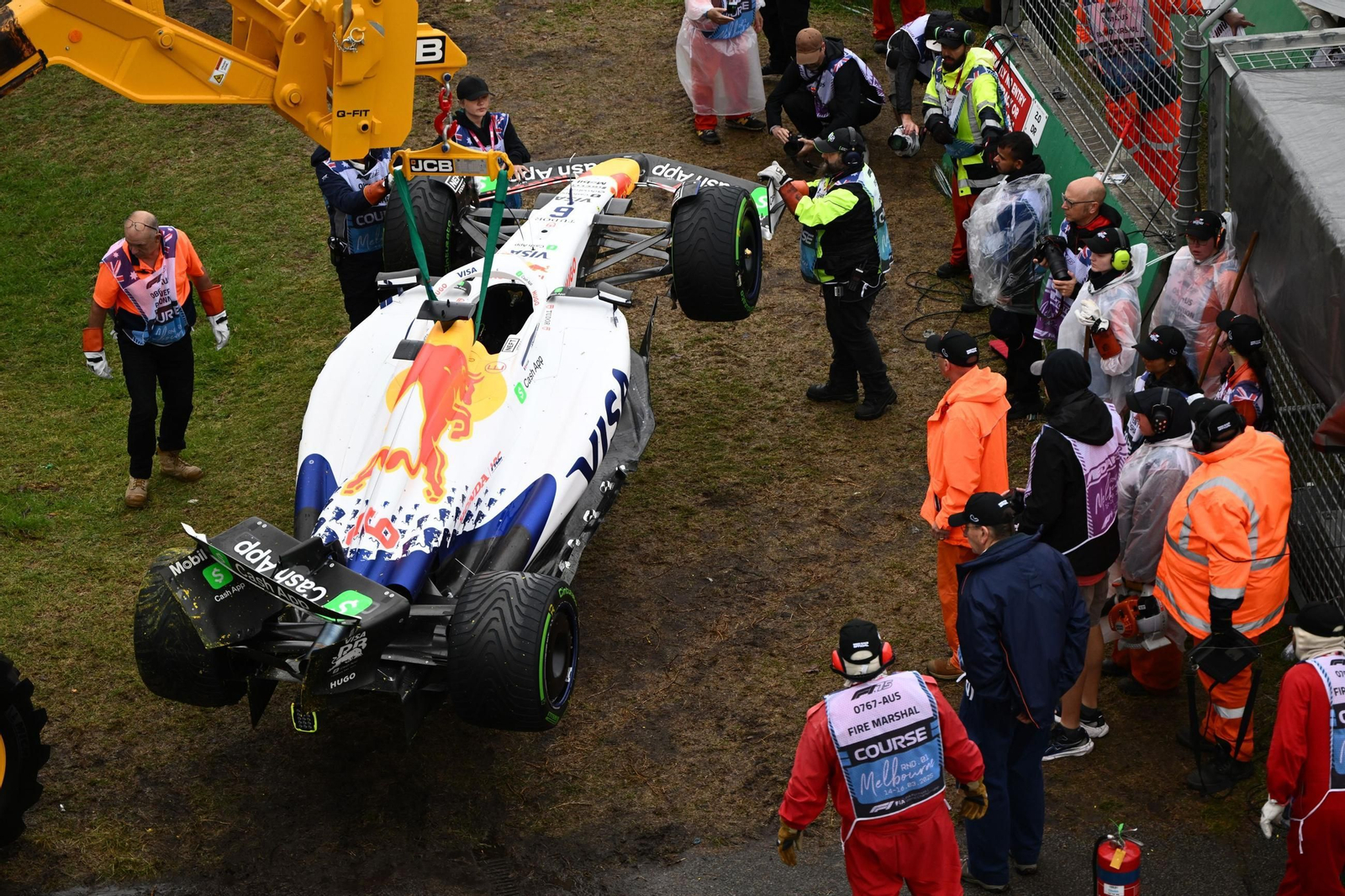 Los fotos del arranque de la Fórmula 1 en Melbourne