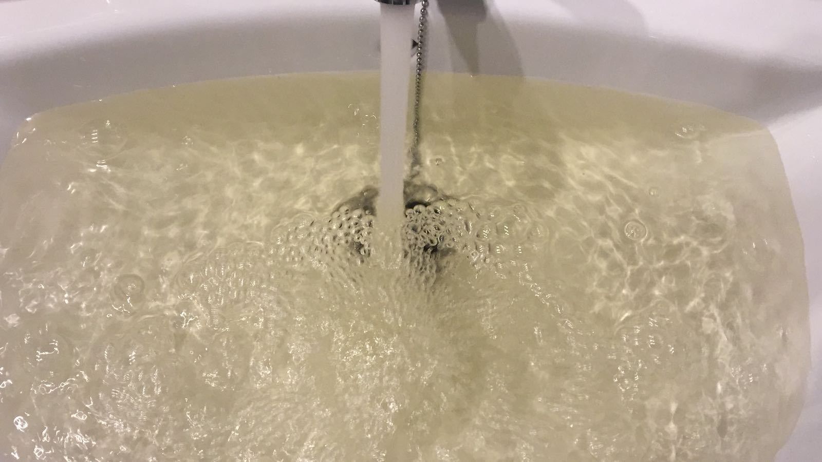 Estado actual del agua.