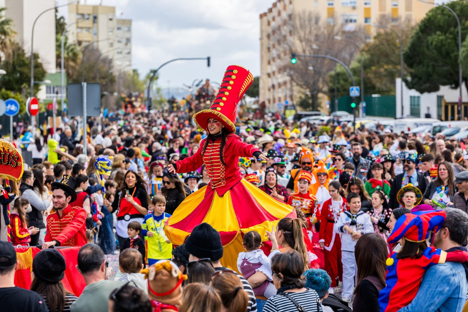 La Cabalgata del Carnaval en San Fernando, en imágenes