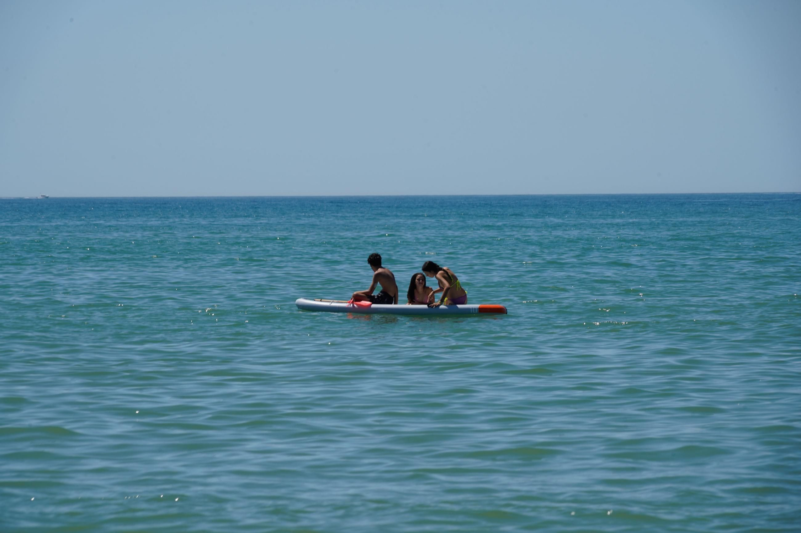 Imágenes de las playas de Huelva el sábado 17 de agosto