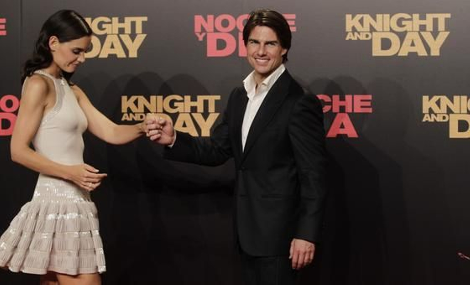 Tom Cruise con su esposa, Katie Holmes.

Foto: Antonio Pizarro
