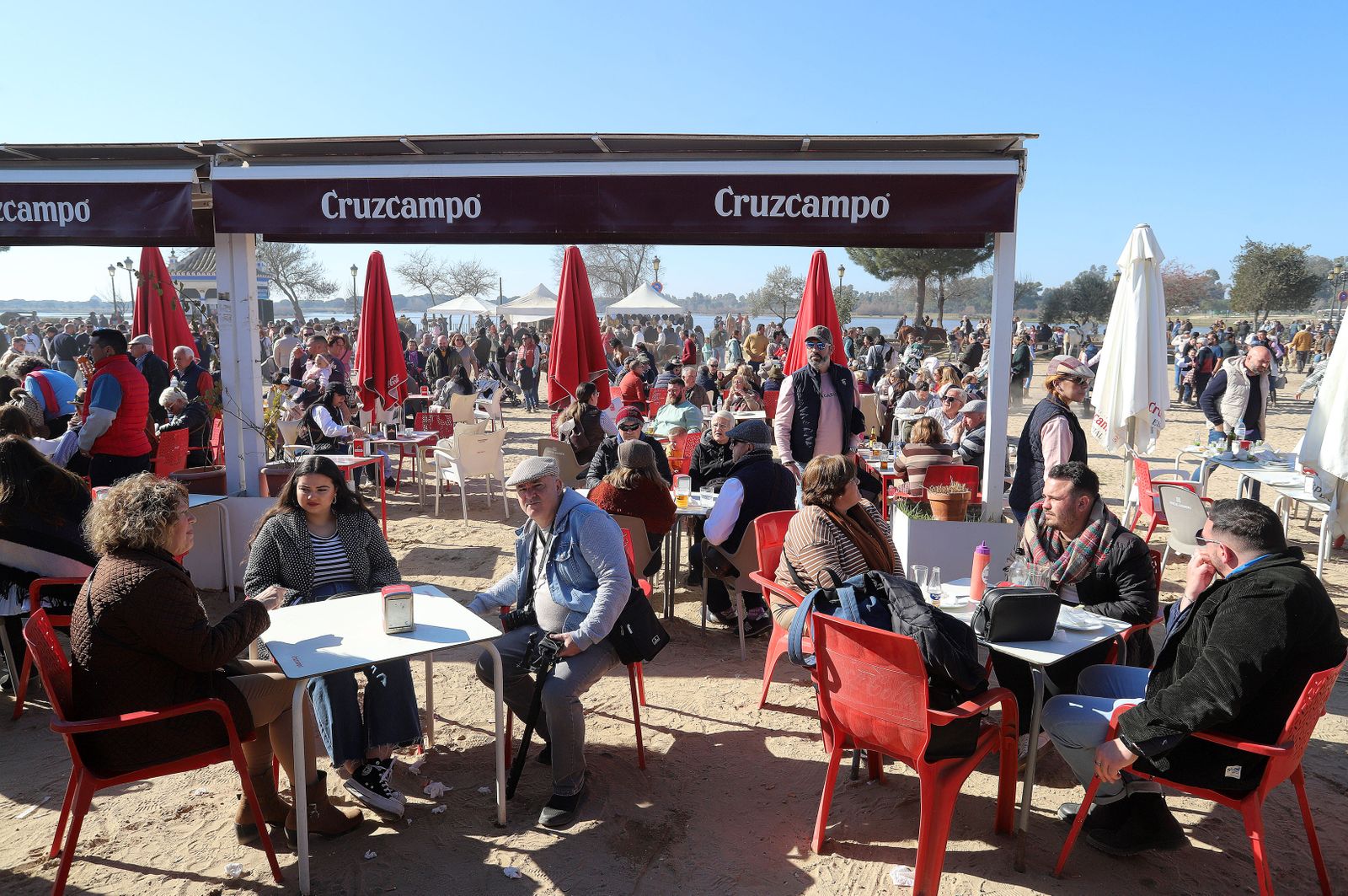 Imágenes de la celebración de la Candelaria en El Rocío