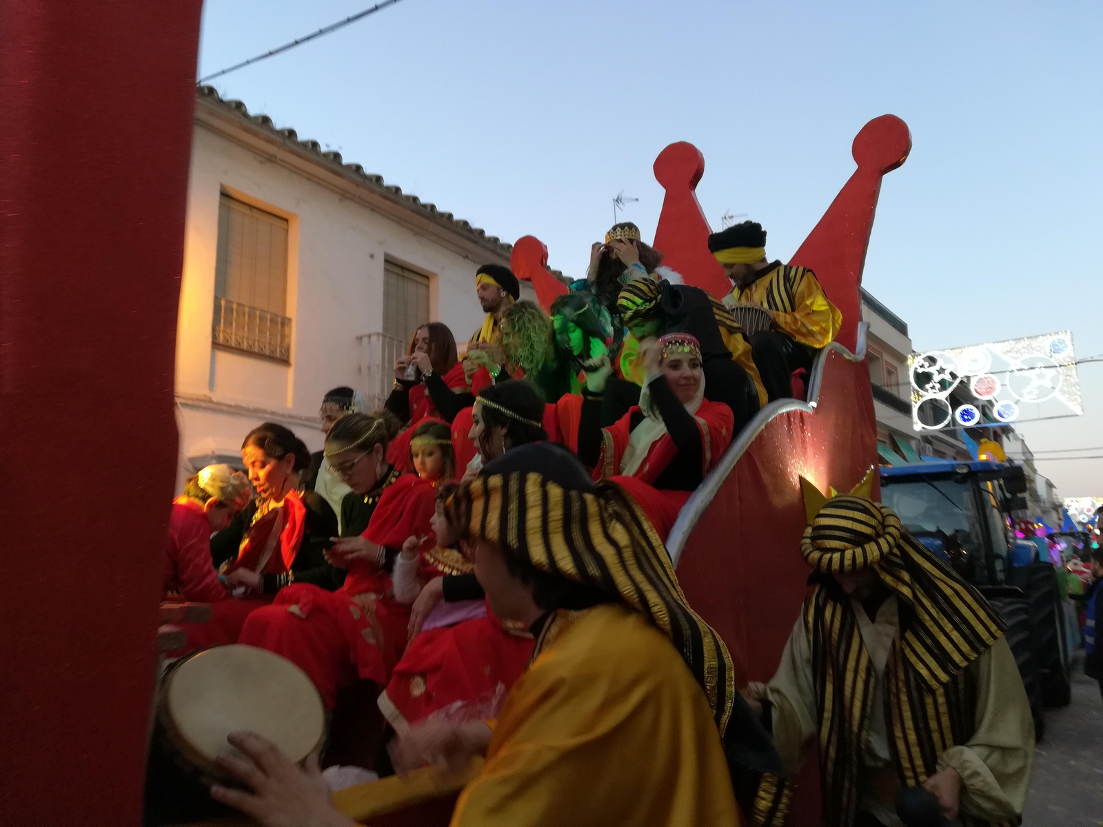 La visita de los Reyes Magos a la provincia